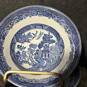 Johnson Brothers | Dining | Johnson Brothers Willow Pattern Bowl 6 ...